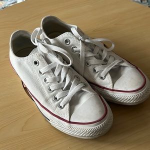 Converse Optical White Chuck Taylor All
Star Classic Unisex Low Top Sneakers 7